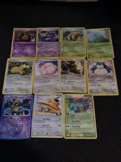 Pokemon TCG 11 Card Lot - Giratina, Snorlax, Venusaur, Dragonite FB, Muk - Image 1