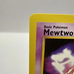NM 1999 Pokemon The First Movie Mewtwo Black Star WB Promo Stamp Card #3 - Image 2