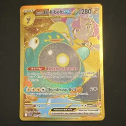 Pokemon Iono's Bellibolt EX Sv09 Full Art Holo 188/159 280 HP Electric Card - Image 1