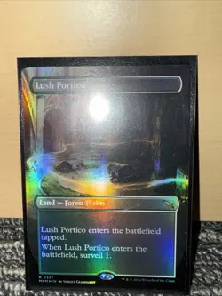 Lush Portico MTG |Bordlerless Foil| - Image 1