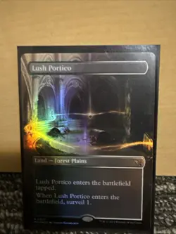 Lush Portico MTG |Bordlerless Foil| - Image 2