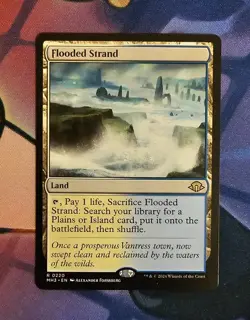 MTG Flooded Strand x1 Near Mint from Modern Horizons 3 (MH3) - Image 1