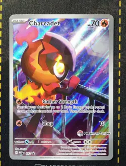 2025 POKEMON PHANTASMAL FLAMES POKEMON CENTER ETB PROMO #022 CHARCADET #2 - Image 1