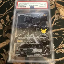 Zekrom 2021 Pokemon Celebrations #114 PSA 10 - Image 1