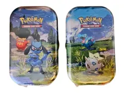 Lot Of 2 Pokemon TCG: Mega Evolution Ascended Heroes Mini Tin Brand New/ Sealed! - Image 1