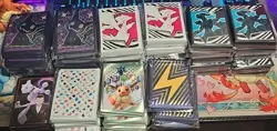 Pokemon TCG ETB Card Sleeves - Lot 40 Black bolt, White Flare, Prismatic Etc - Image 1