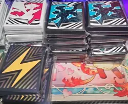 Pokemon TCG ETB Card Sleeves - Lot 40 Black bolt, White Flare, Prismatic Etc - Image 4