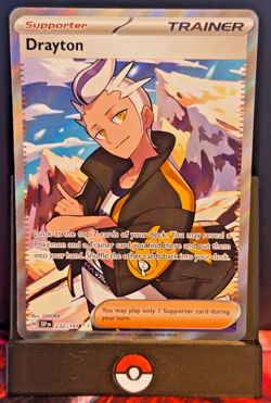 Pokemon TCG Drayton Full Art Ultra Rare Card Surging Sparks 232/191 - Image 1