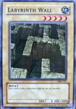 Labyrinth Wall MRL-055 Magic Rulers Yugioh TCG Card - Image 1