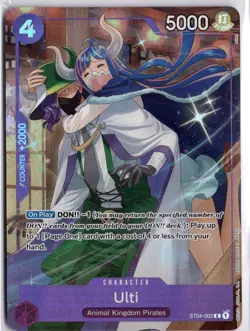 Ulti ST04-002 Alternate Art Promo One Piece Best Selection Vol. 3 Trading Card - Image 1