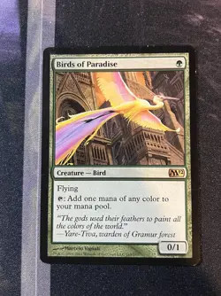 Birds of Paradise (Magic 2012 165/256) Magic the gathering MTG - Image 1