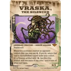 Vraska, The Silencer (showcase) M/NM Magic MTG Outlaws Of Thunder Junction - Image 1