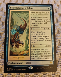 Stormchaser's Talent - Foil - Bloomburrow - BLB - #075 - NM - Image 1