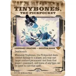 TINYBONES, THE PICKPOCKET (SHOWCASE) Outlaws Of Thunder Junction OTJ Magic MTG - Image 1