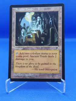 Ancient Tomb 1x MTG Tempest NM-MT Vintage land - Image 1