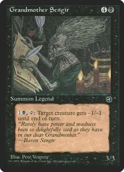 Grandmother Sengir NM/M Homelands Black Legendary Mtg Magic English Regular - Image 1
