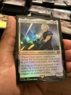 Cloud, Midgar Mercenary Prerelease Cards Foil - Image 1