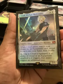 Cloud, Midgar Mercenary Prerelease Cards Foil - Image 2
