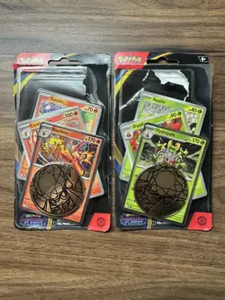 Pokemon TCG Phantasmal Flames Single Blister Promos Only Blaziken & Hydrapple - Image 1