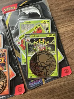Pokemon TCG Phantasmal Flames Single Blister Promos Only Blaziken & Hydrapple - Image 3