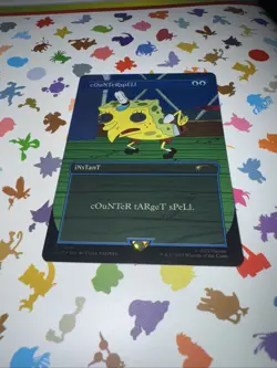 Counterspell SpongeBob Secret Lair Bonus Card Foil Magic the Gathering - Image 3