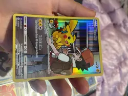 Pokemon TCG Pikachu Sun & Moon - Cosmic Eclipse 241/236 Holo Secret Rare - Image 2