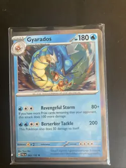 Gyarados #043/193 Cosmos Holo SV02: Paldea Evolved Pokemon NM - Image 1