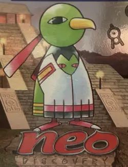 Pokemon Neo Discovery Booster Pack Blister WOTC Sealed Natu Artwork Vintage - Image 3