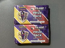 Pokemon Prize Pack Series Six Booster Pack Sealed x20 - Image 1
