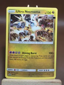 HP Pokemon Ultra Necrozma SM165 Black Star Promo Holo - Image 1