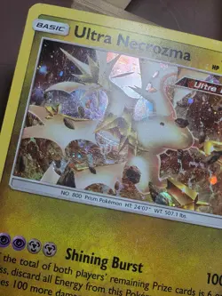 HP Pokemon Ultra Necrozma SM165 Black Star Promo Holo - Image 5