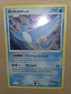 Pokemon Card Articuno Holo Rare Majestic Dawn 1/100 HOLO BLEED - Image 3