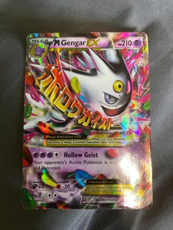 Mega M Gengar EX - XY166 - Black Star Promo - Pokemon Card - Image 1