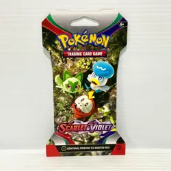 1x Scarlet & Violet Base Sealed Pokemon Card Sleeved Booster Pack - Image 1
