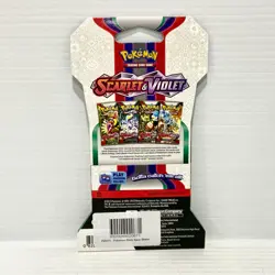 1x Scarlet & Violet Base Sealed Pokemon Card Sleeved Booster Pack - Image 2