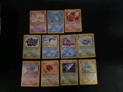 Lot Of 11 Vintage Pokemon Neo Revelation Cards (LP) Pre Owned - Image 1