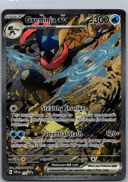 Greninja ex 132 SV: Scarlet & Violet Promo Cards Promo Holofoil NM - Image 1