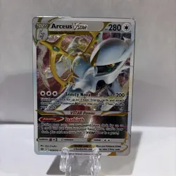 Arceus VSTAR (Metal Card) - 123/172 - Sword & Shield Promo Cards - Image 1