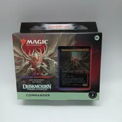 Magic The Gathering Duskmourn House of Horror Endless Punishment Commander Deck - Image 1