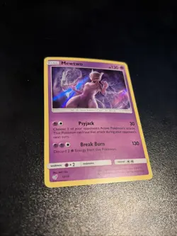 Mewtwo - Detective Pikachu - 12/18 - Pokemon TCG - LP - Holo - Image 2
