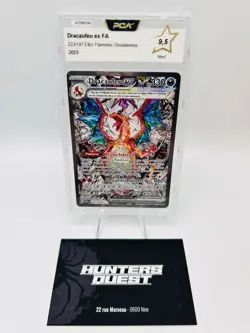 PCA 9,5 Carte Pokemon Dracaufeu Ex ALT EV3/OBF 223/197 FR - Image 1