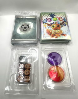 Pokemon TCG Sleeves, Dice, Markers, Energy Card Prismatic Evolutions ETB - Eevee - Image 1