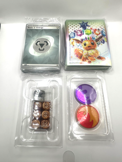 Pokemon TCG Sleeves, Dice, Markers, Energy Card Prismatic Evolutions ETB - Eevee - Image 4