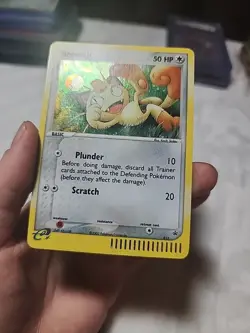 Pokemon Meowth Holo Promo Nintendo 013 50 HP Basic English 2003 - Image 2