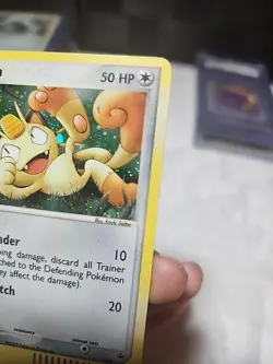 Pokemon Meowth Holo Promo Nintendo 013 50 HP Basic English 2003 - Image 5