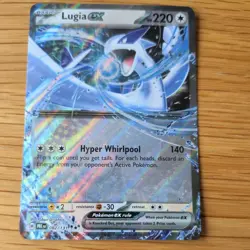 LUGIA EX 082/131 POKEMON CARD (PRISMATIC EVOLUTIONS SET) HALF ART HOLO - Image 2
