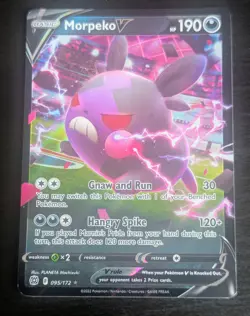 Pokemon TCG Morpeko V Sword & Shield: Brilliant Stars 095/172 Holo Ultra Rare - Image 1