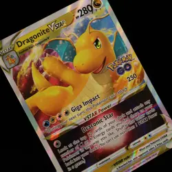 Pokemon TCG - Dragonite VSTAR SWSH236 SWSH Black Star Promo Pokemon GO - NM - Image 1