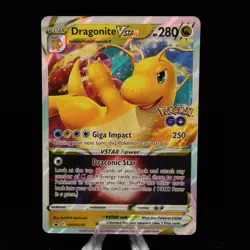 Pokemon TCG - Dragonite VSTAR SWSH236 SWSH Black Star Promo Pokemon GO - NM - Image 2
