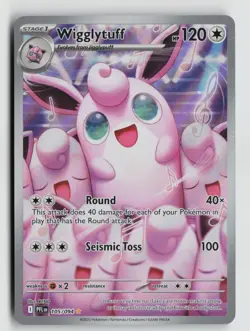 Pokemon - Wigglytuff - 105/094 ME02: Phantasmal Flames - Illustration Rare - NM - Image 1